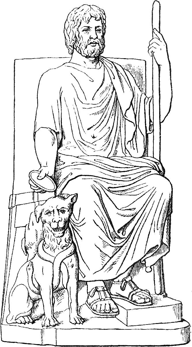 File - Hades - Hades Trasnsparent Greek Myhtology (680x1224), Png Download