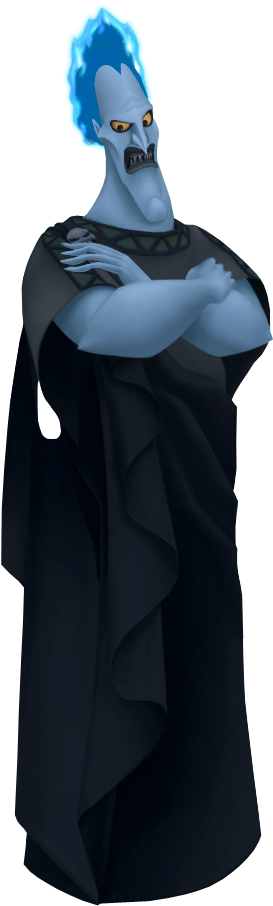 Hades - Disney Hades Kingdom Hearts (272x905), Png Download