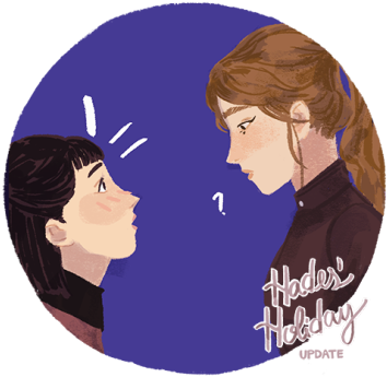 “ Click To Read Part 4 Page 8 Support Hades' Holiday - Girl (400x376), Png Download