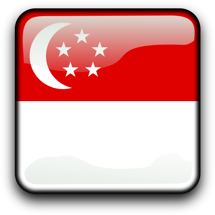 Flag Of Singapore Clipart Png For Web (900x900), Png Download