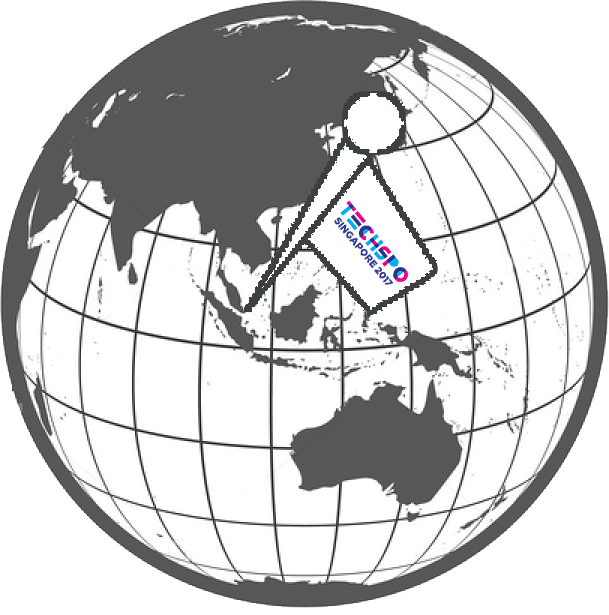 Techspo Singapore Flag - Countries With No Income Tax Map (609x615), Png Download