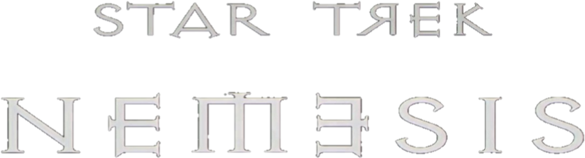 Star Trek Nemesis Logo - Star Trek Nemesis (928x299), Png Download