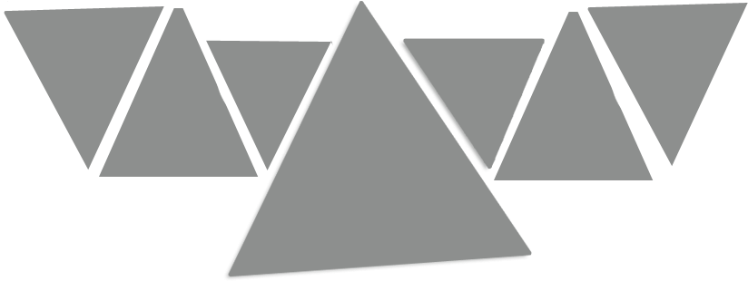 Triangulos Png (850x315), Png Download