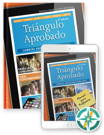 Triángulo Aprobado, 5th Edition - Tringulo Aprobado / Triangle Approved: Teachers Edition (371x480), Png Download