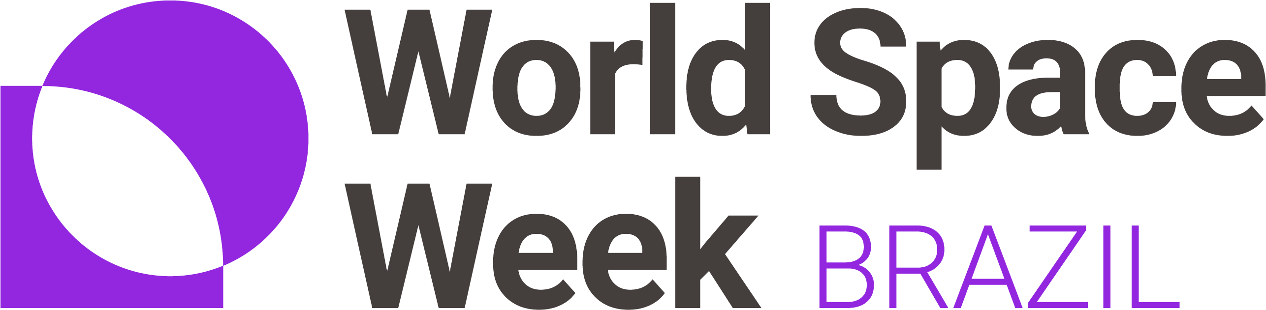 World Space Week Brazil-03 - Space Unites The World (3171x1226), Png Download