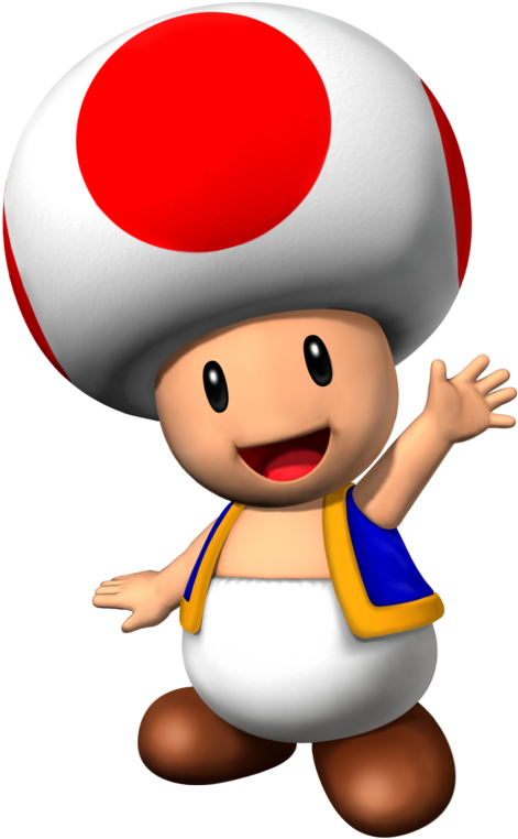 Amigos Mario Birthday Party, Super Mario Birthday, - Mushroom Character In Mario Kart (750x786), Png Download