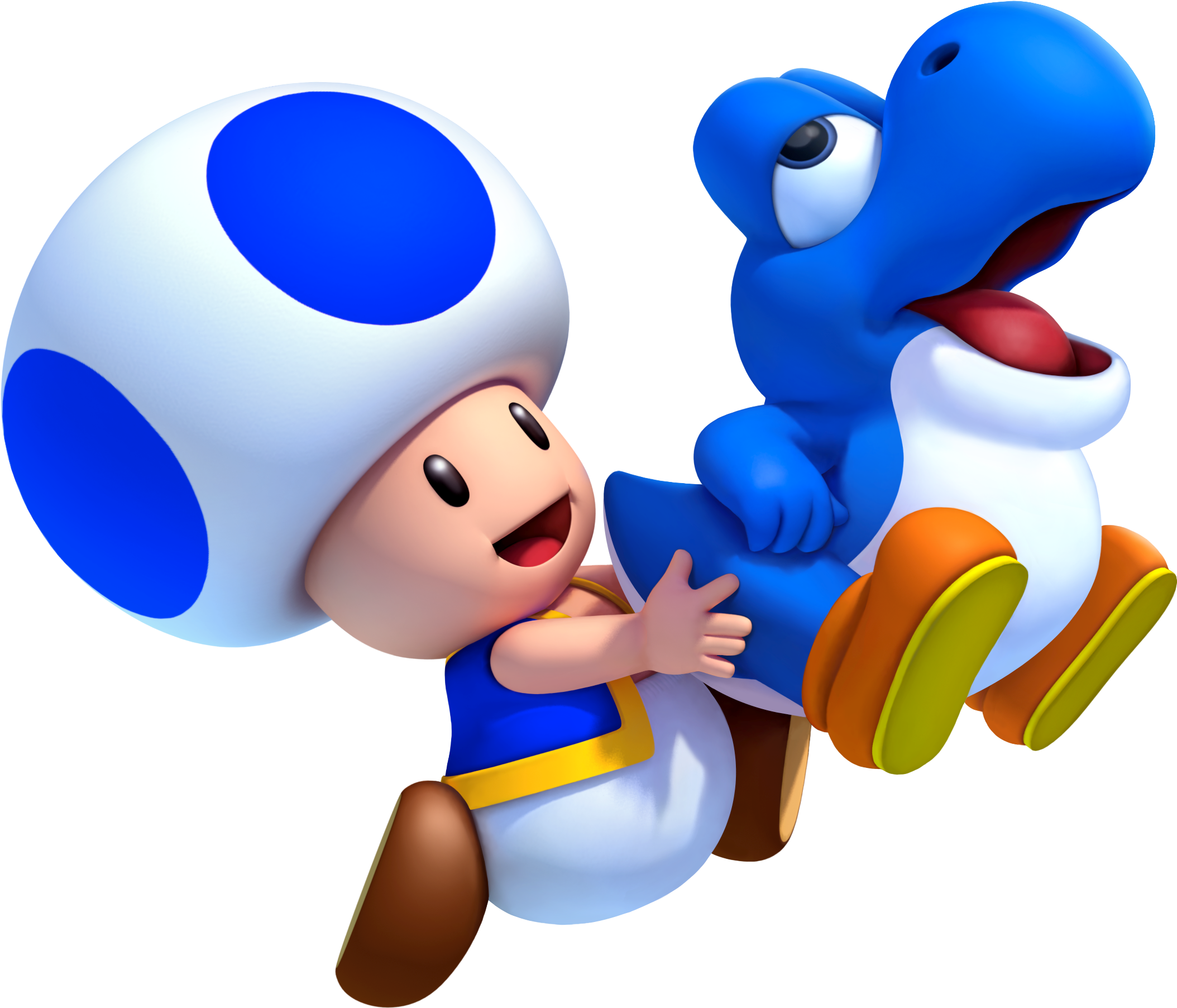New Super Mario Bros - Baby Toad Super Mario (2180x1873), Png Download