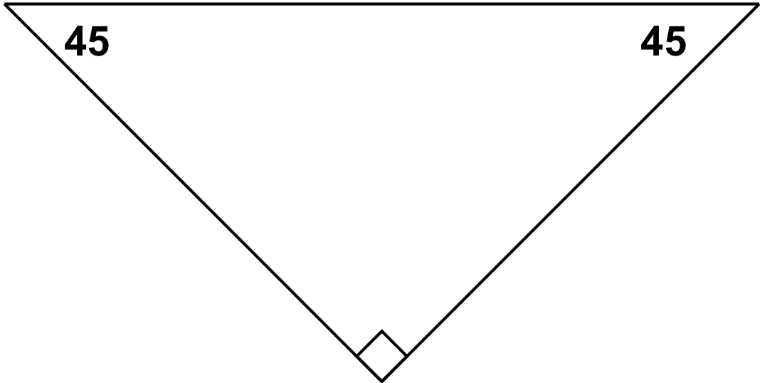 Teaching High School Math - Triangulo Hacia Abajo Blanco (1068x538), Png Download