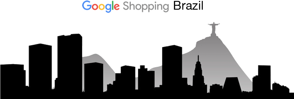 Skyline Silhouette Van Brazilie (966x403), Png Download