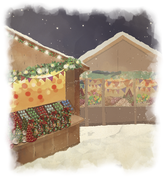 El Mercado De Navidad - House (540x578), Png Download