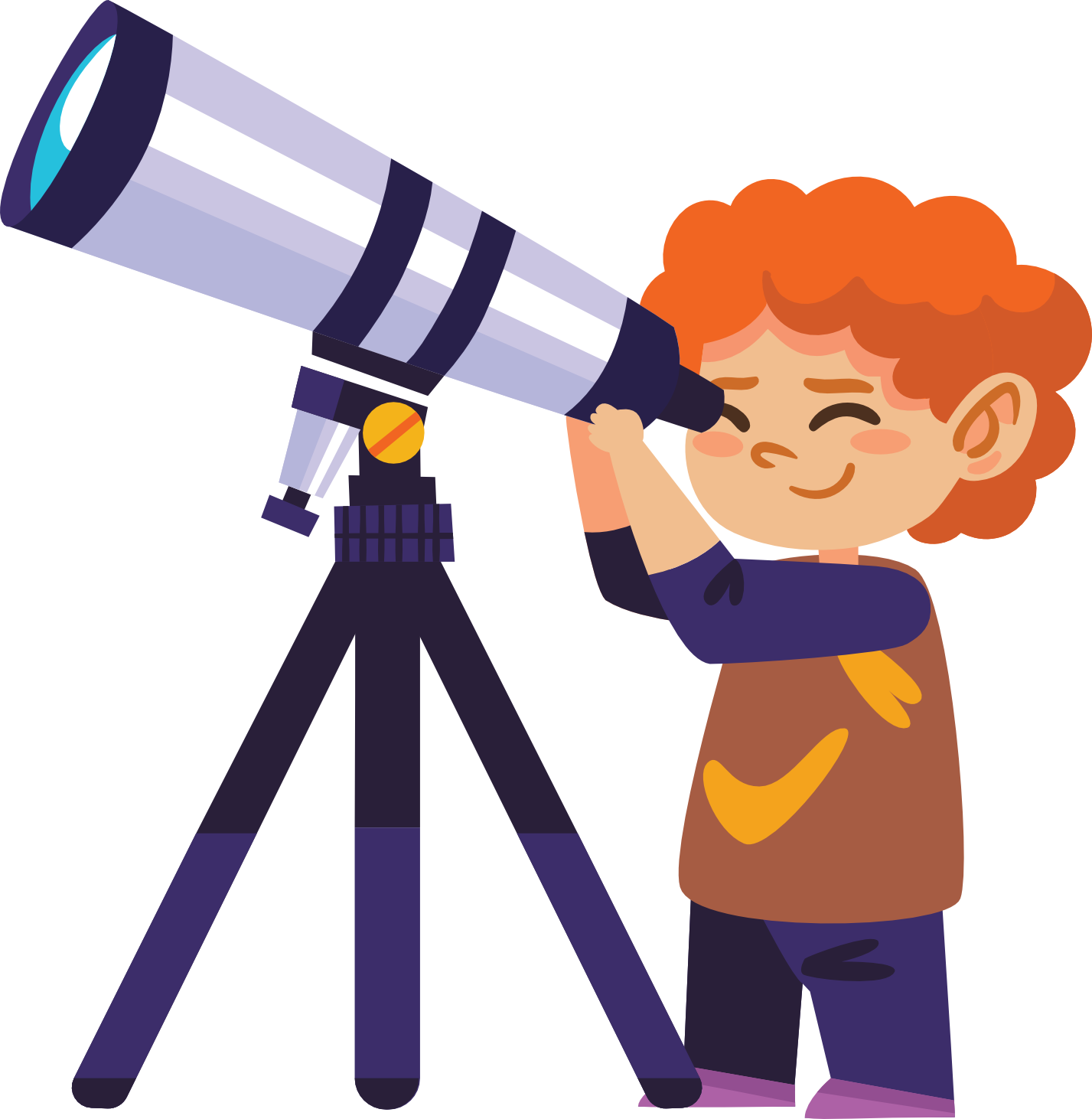 T233lescope Enfant Lequel Choisir Guide Avis - See And Saw Verb (1427x1462), Png Download
