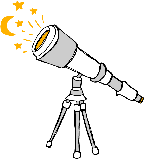 Telescope (598x656), Png Download