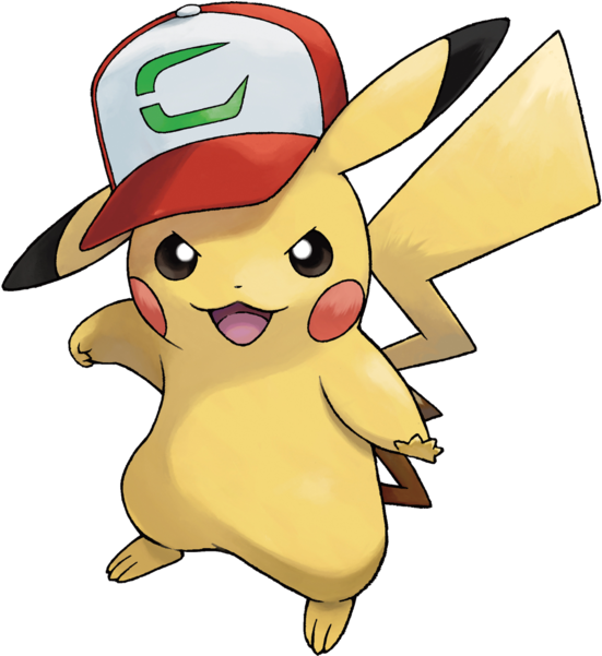 Pikachu Partenaire - Pokemon Ash Cap Pikachu (600x600), Png Download