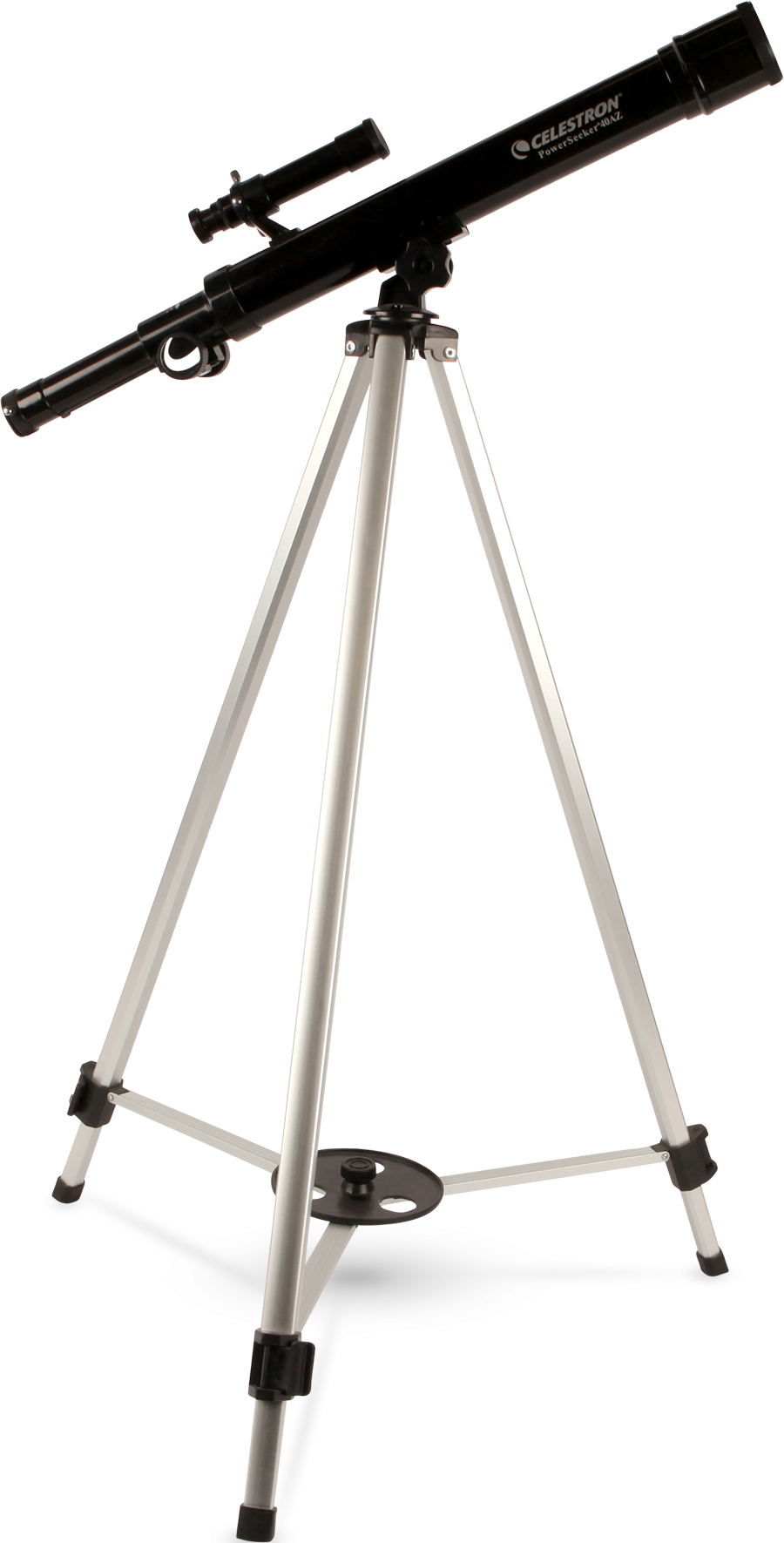 Celestron Powerseeker Mm - Telescope On Stand Png (900x1771), Png Download