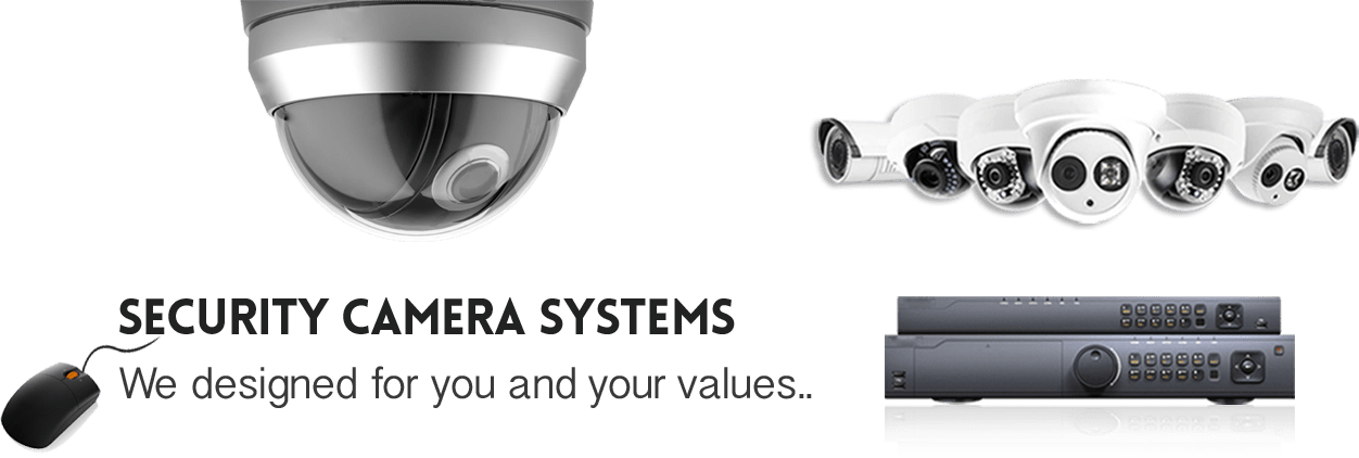 Security Camera Systems Designed For You And Your Values - Closed-circuit Television (1252x422), Png Download