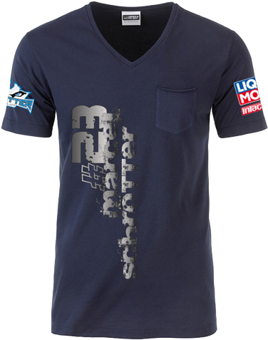 Ms Shirt Navi - T-shirt (400x533), Png Download