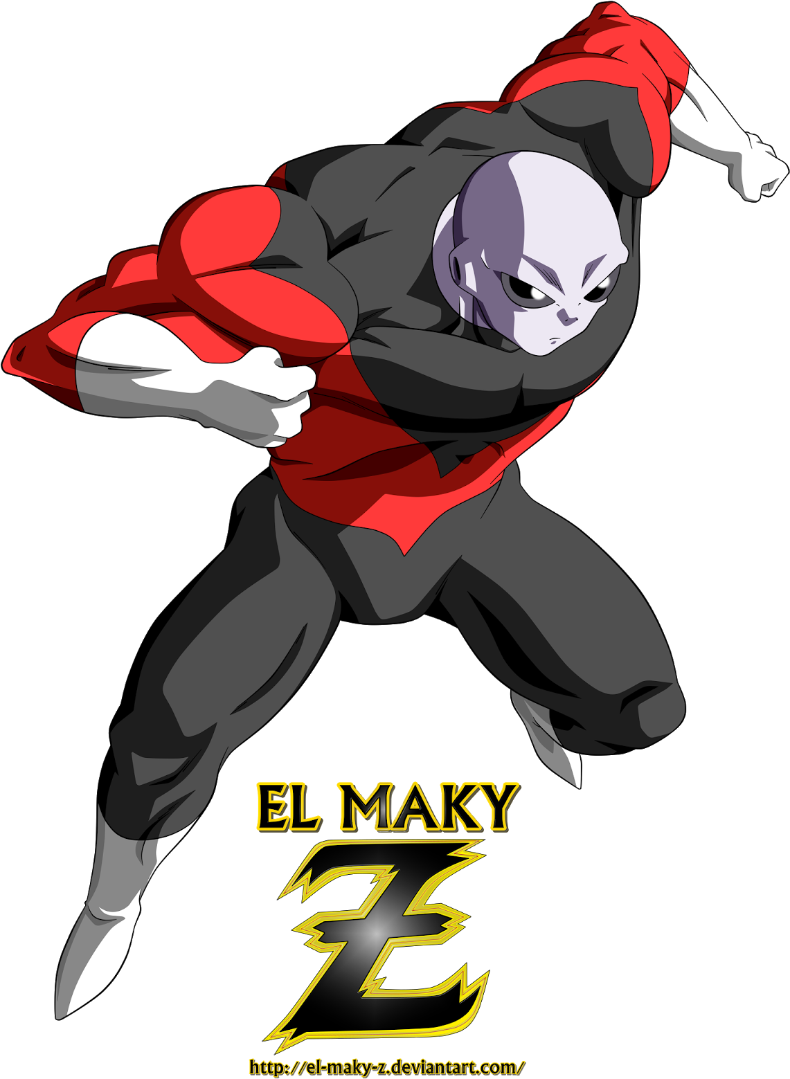 Lineart Jiren - - Cartoon (1194x1600), Png Download