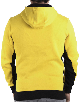 Navi Yellow Art 2017 Back-400x400 - Hoodie (400x400), Png Download