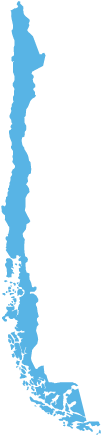 Map Of Chile Png (440x440), Png Download