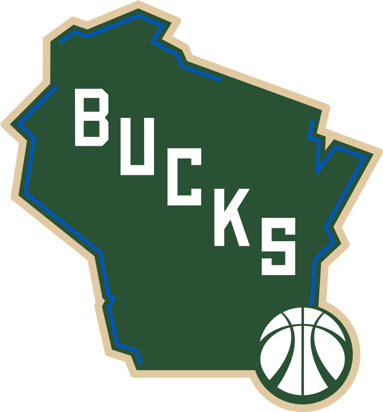 Summer As The Bucks Brand Continues To Evolve - Milwaukee Bucks State Logo (900x900), Png Download