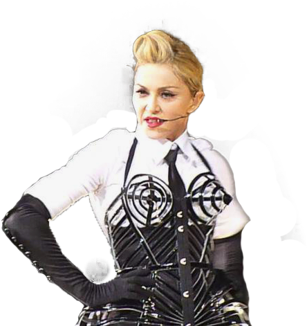 Mdna Tour - Png - Madonna (480x538), Png Download