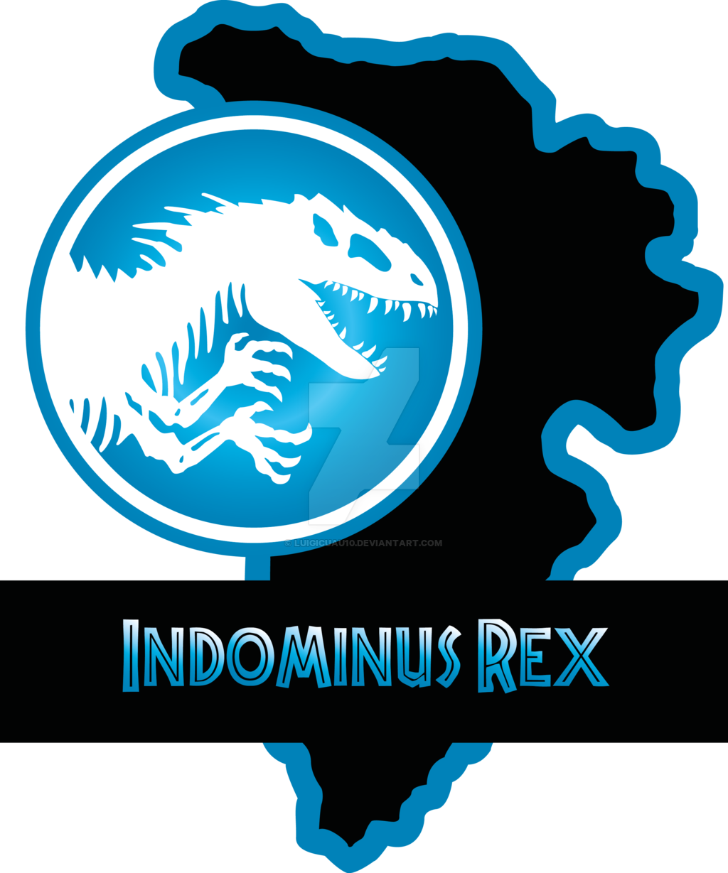 Jurassic World Clipart Worldlogo - Jurassic World Indominus Rex Logo (1024x1229), Png Download