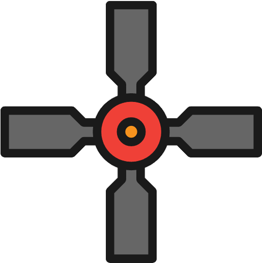 Fan Icon Png - Xbox Controller Screw (1000x1000), Png Download