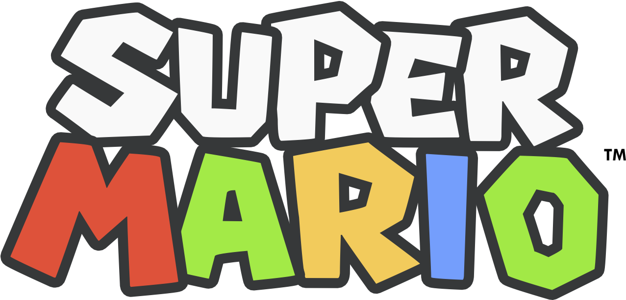 Original - Unknown - Mario Fonts (1280x637), Png Download