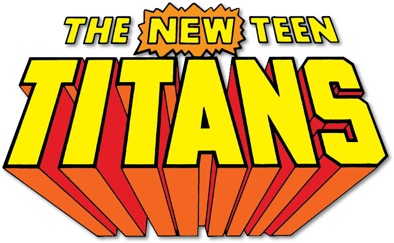 New Teen Titans Logo - George Pérez The New Teen Titans (824x540), Png Download