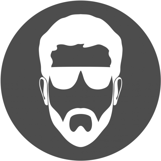Free Man Of Steel Logo Png - Face Logo (999x999), Png Download