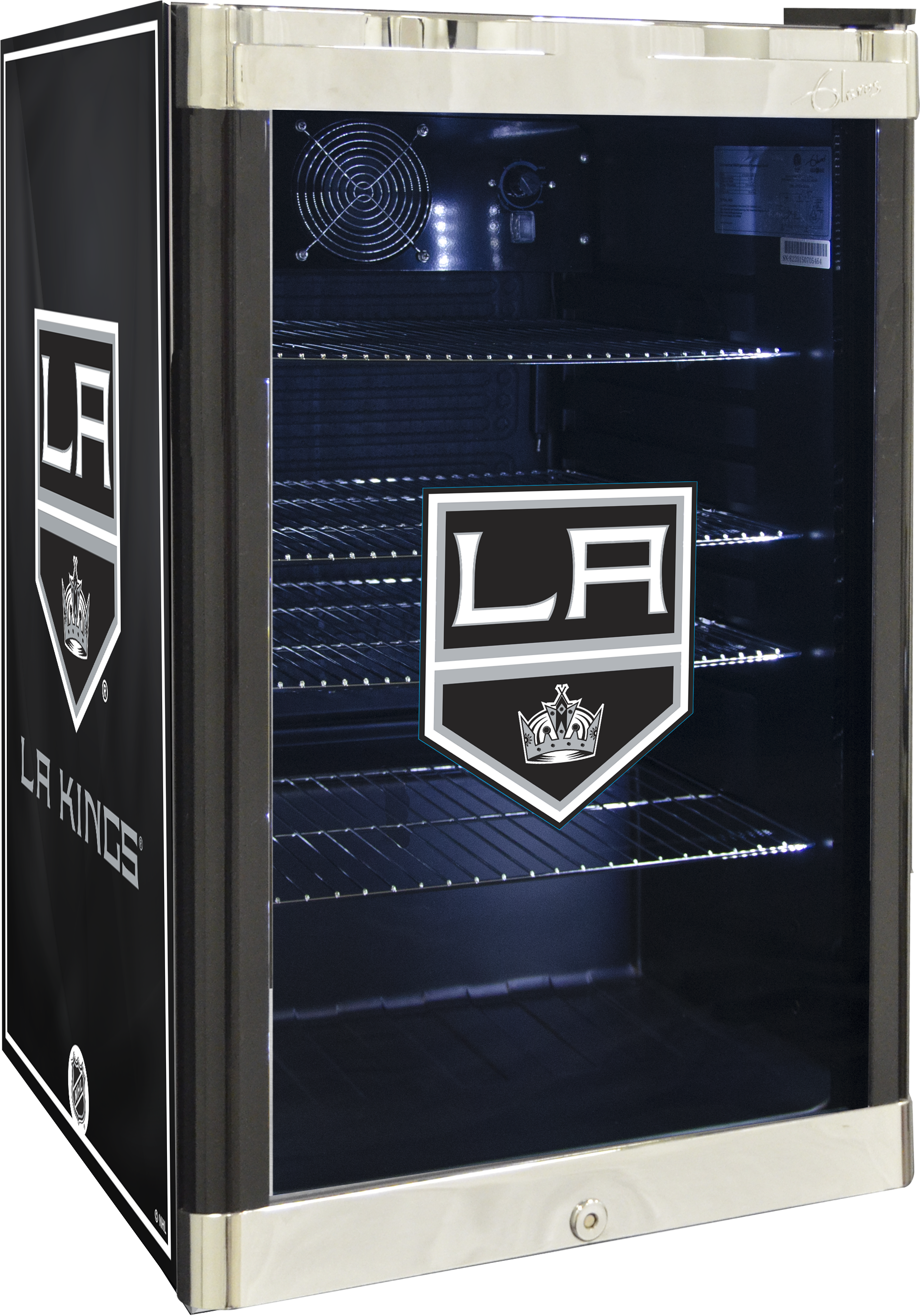 Nhl Refrigerated Beverage Center 4.6 Cu Ft - La Kings (2205x2890), Png Download