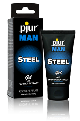 Pjur Man Steel Gel - Pjur Man Steel Gel, (260x500), Png Download