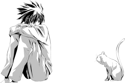 38 Images About Death Note On We Heart It - Death Note Manga Render (511x340), Png Download