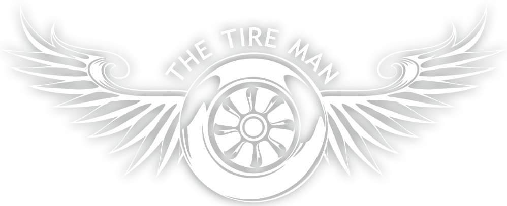 Tire Man Logo (998x406), Png Download
