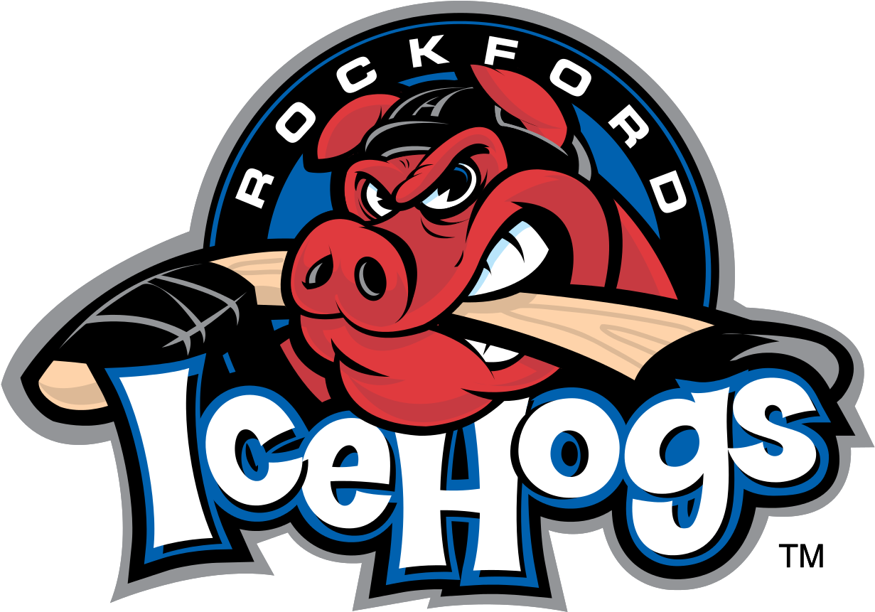 Rockford Icehogs - Rockford Icehogs Logo (1280x906), Png Download