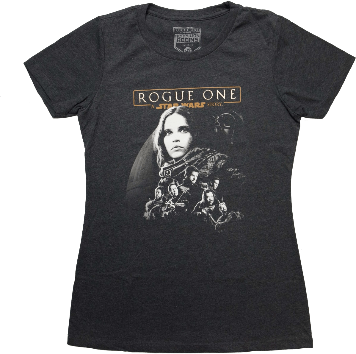 T-shirt Star Wars Rogue One Atom - Rogue One: A Star Wars Story Dvd (1280x1248), Png Download