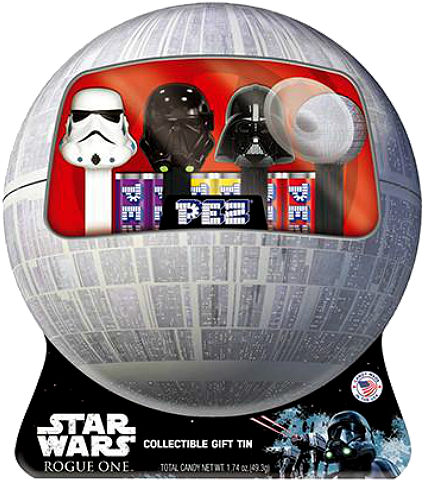 Pez Star Wars Rogue One Collectible Gift Tin - Topps Star Wars D105813 De2 D Rogue One Trading Cards (500x500), Png Download