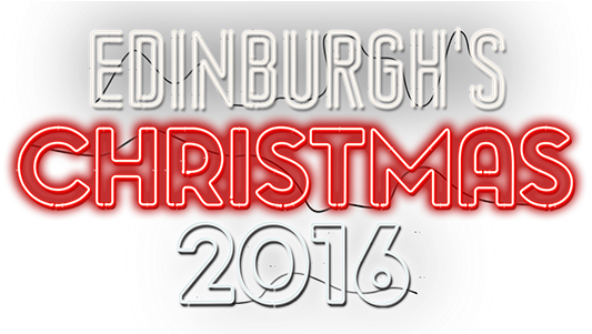 Edinburgh Christmas Logo X2 - Calligraphy (600x300), Png Download