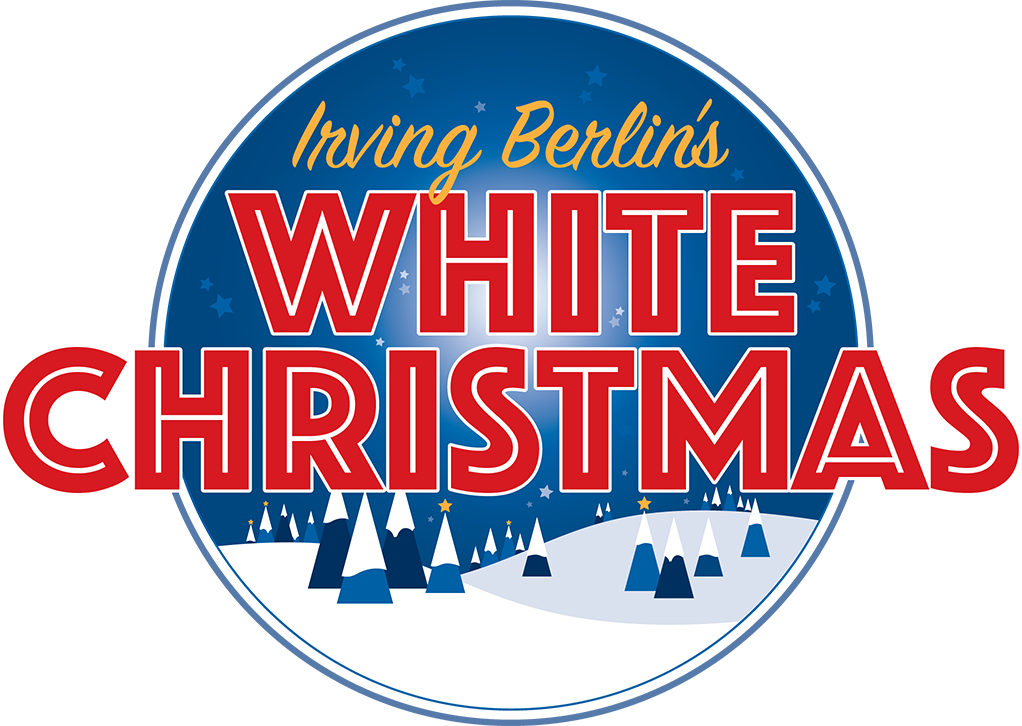 Whitechristmas - White Christmas Musical Logo Png (1022x726), Png Download
