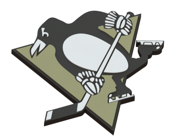 Pittsburgh Penguins Logo 3d Print - Funko Pop! Pittsburgh Penguins Sidney Crosby Away Jersey (667x500), Png Download