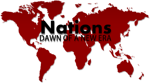 Download Nations Dawn Of An Era Logo Plain World Map Full Size Png Image Pngkit
