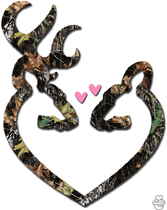 Browning Hunting Sembals - His And Her Deer (337x427), Png Download