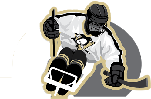 Mighty Penguins Sled Hockey - Pittsburgh (576x334), Png Download