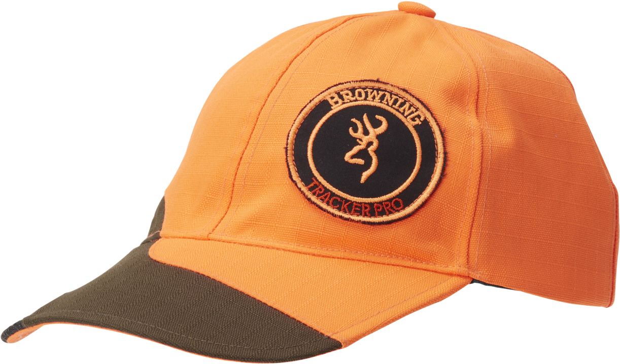 Cap, Tracker , Orange Green - Browning (1500x879), Png Download