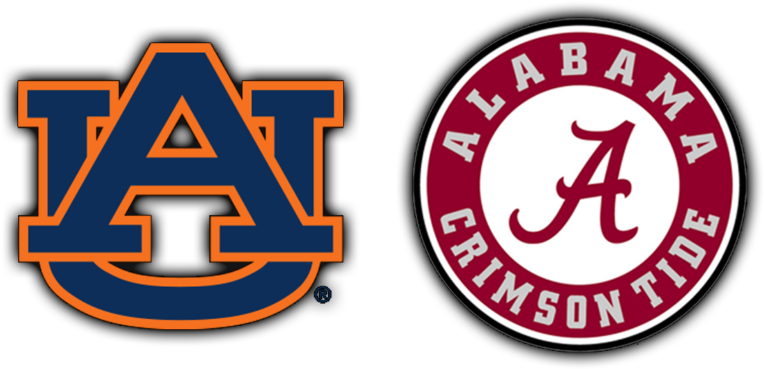 Alabama Vs Ole Miss Logo (1280x720), Png Download