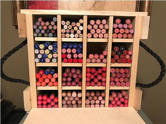 Lip Sense Display Crate - Toy (546x600), Png Download