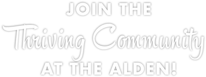 The Alden Is A Social Student Community Conveniently - Calligraphy (884x411), Png Download