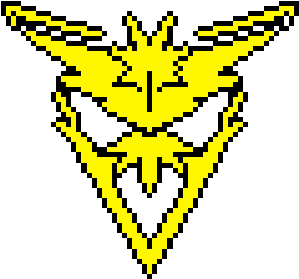 Team Instinct - Team Instinct Pixel Art (840x690), Png Download