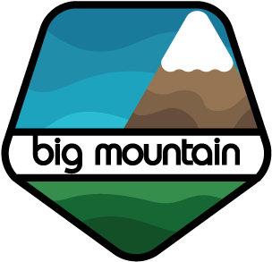 Big Mountain Logo - Logo (400x300), Png Download