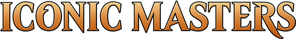 Draft Like A Master - Mtg Iconic Masters Logo (620x210), Png Download